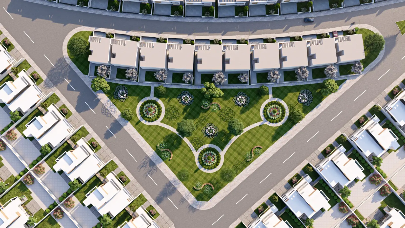 Aerial View North